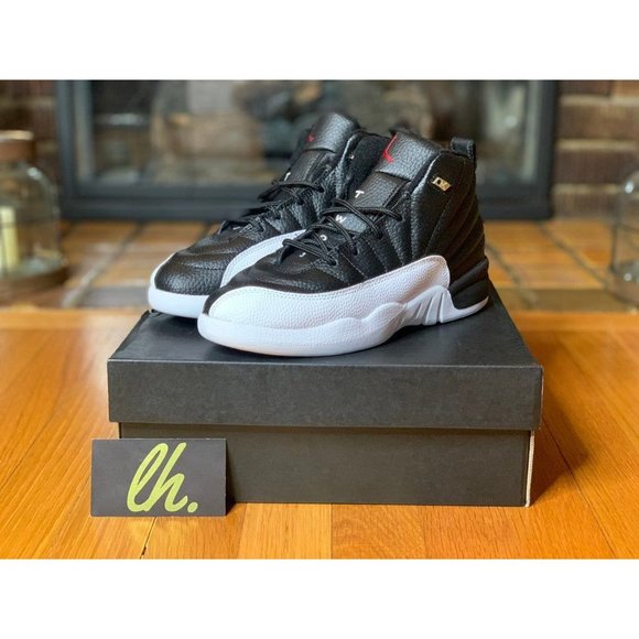 Size 3y Air Jordan Retro 12 "Playoffs" - Picture 2 of 5